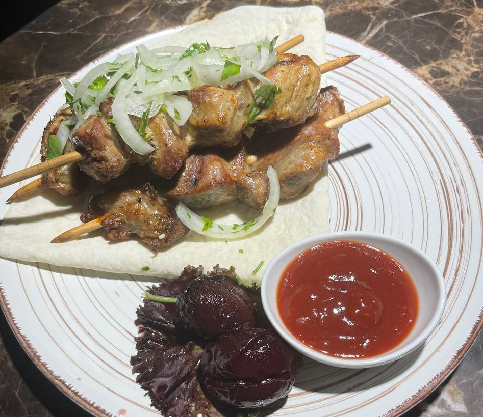 Шашлик зі свинини