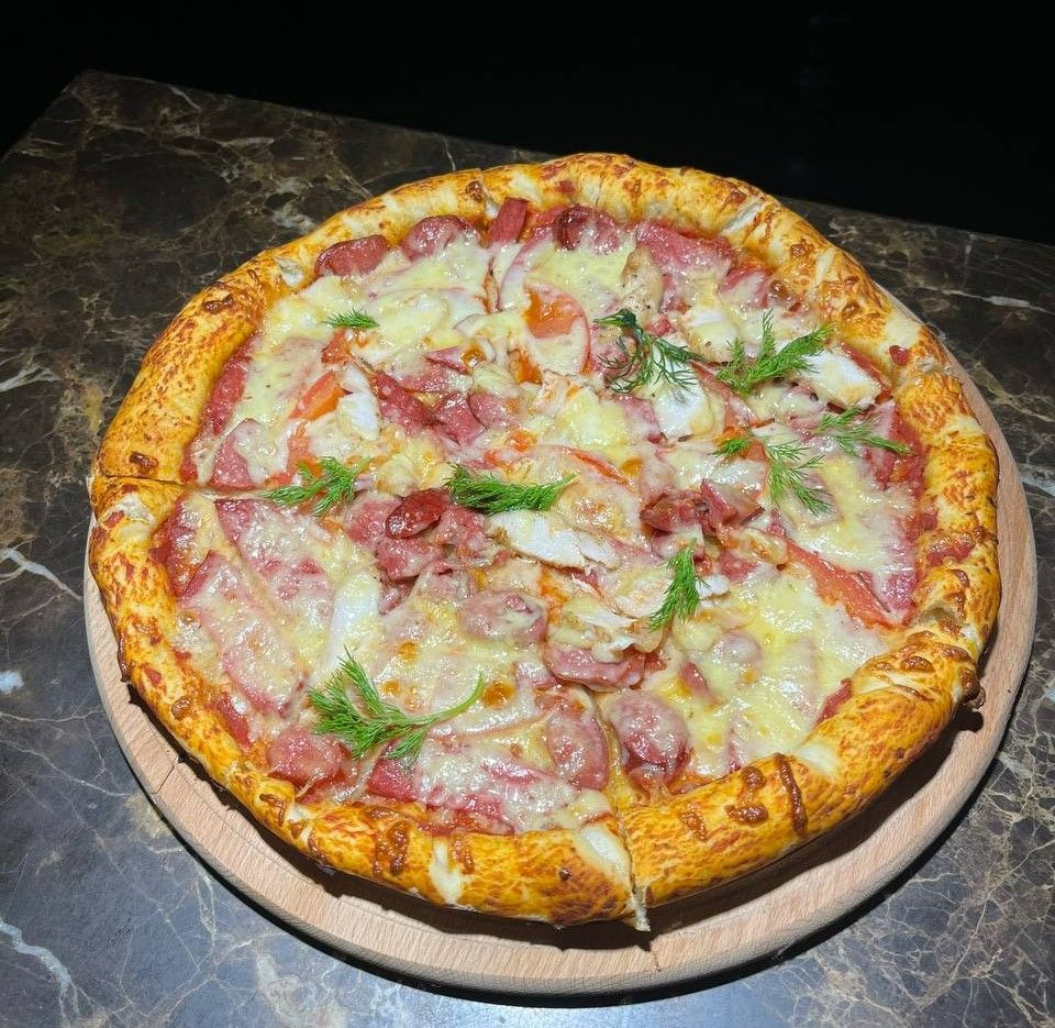 Піца 4 м'яса 30см