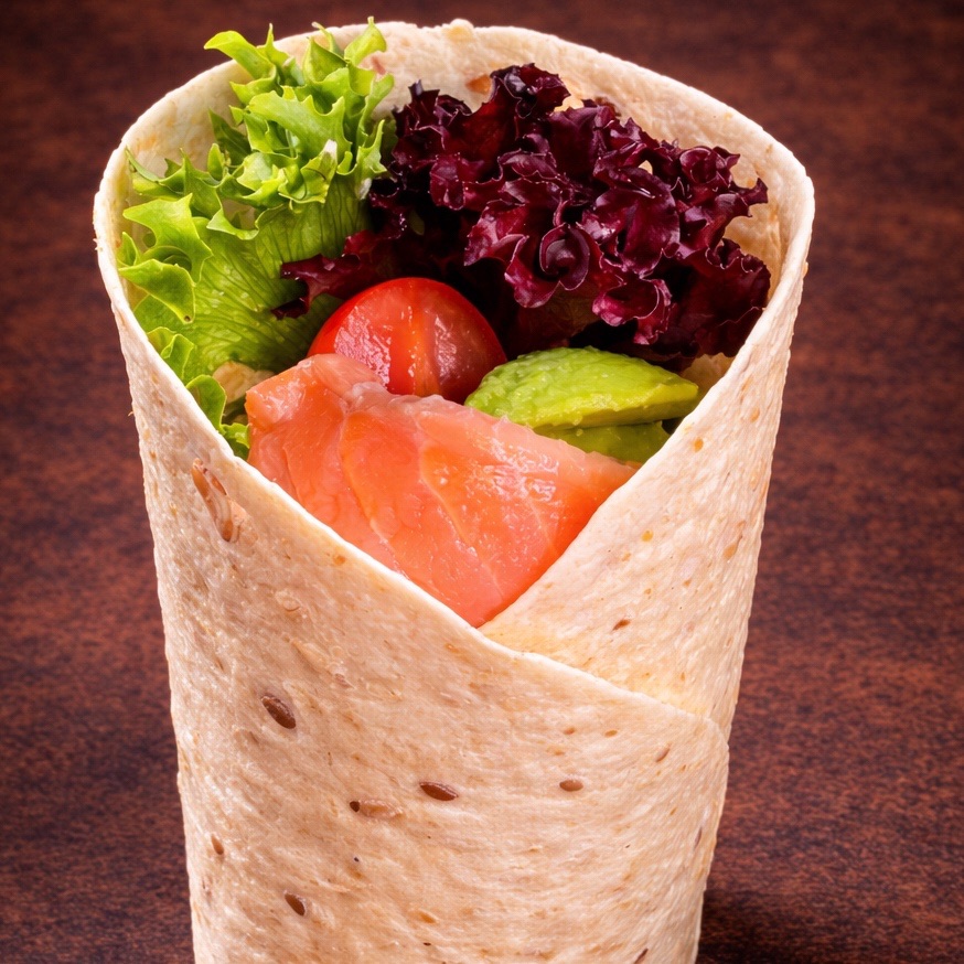 Тартілья з лососем