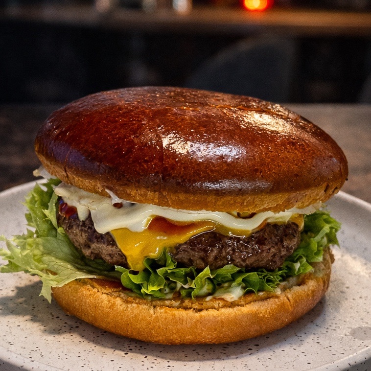 Бургер з яйцем