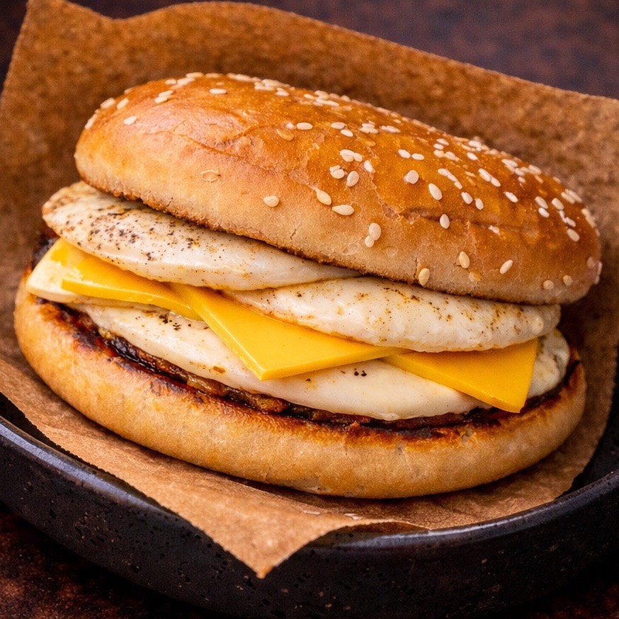 Сендвіч з яйцем і сиром