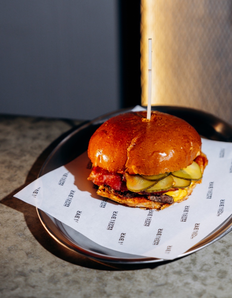 The burger