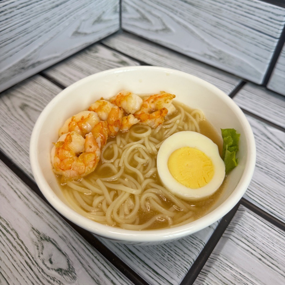 Рамен з креветками