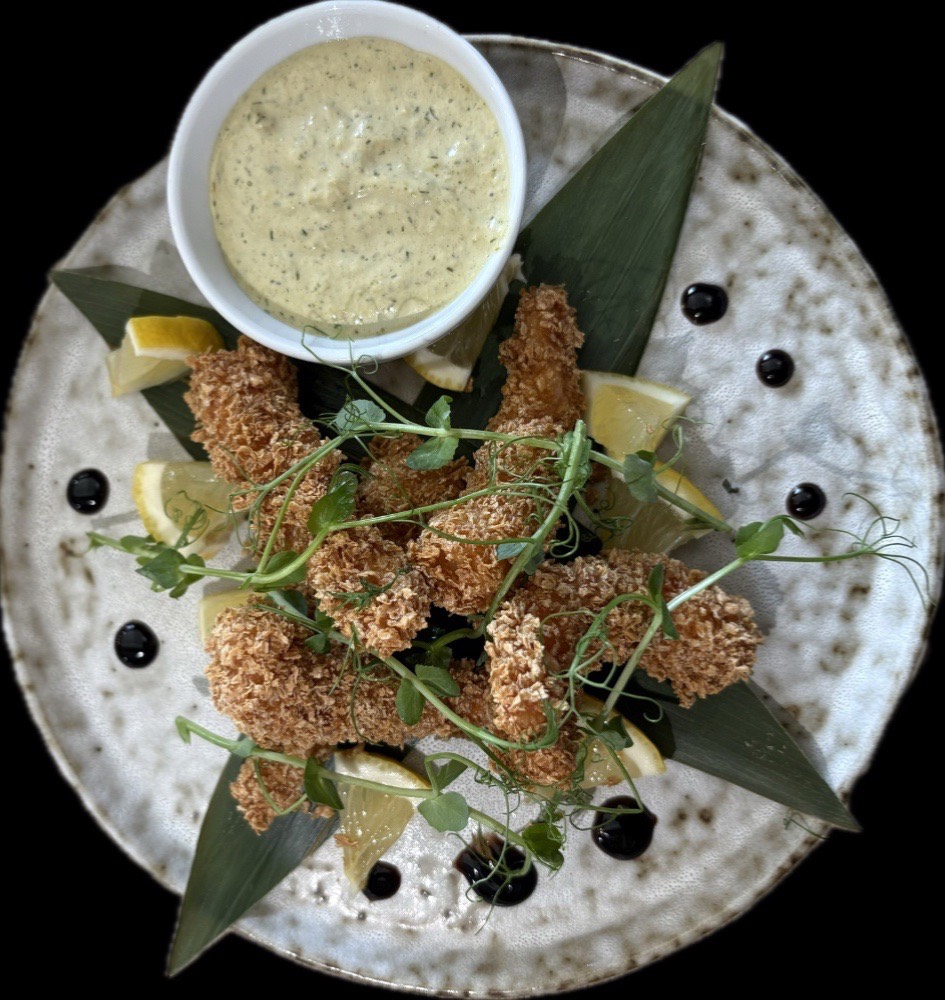 Креветки з соусом Тартар