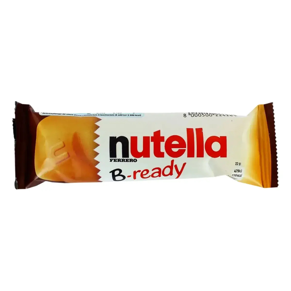 Батончик вафельний Nutella B-ready