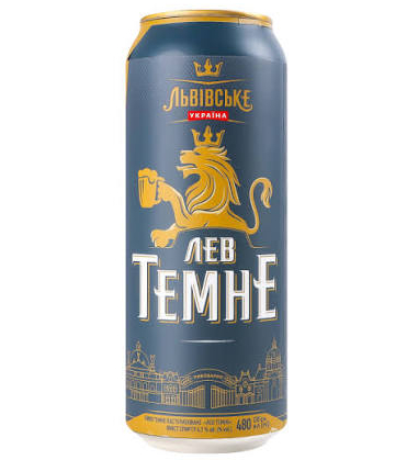 Пиво Лев темне