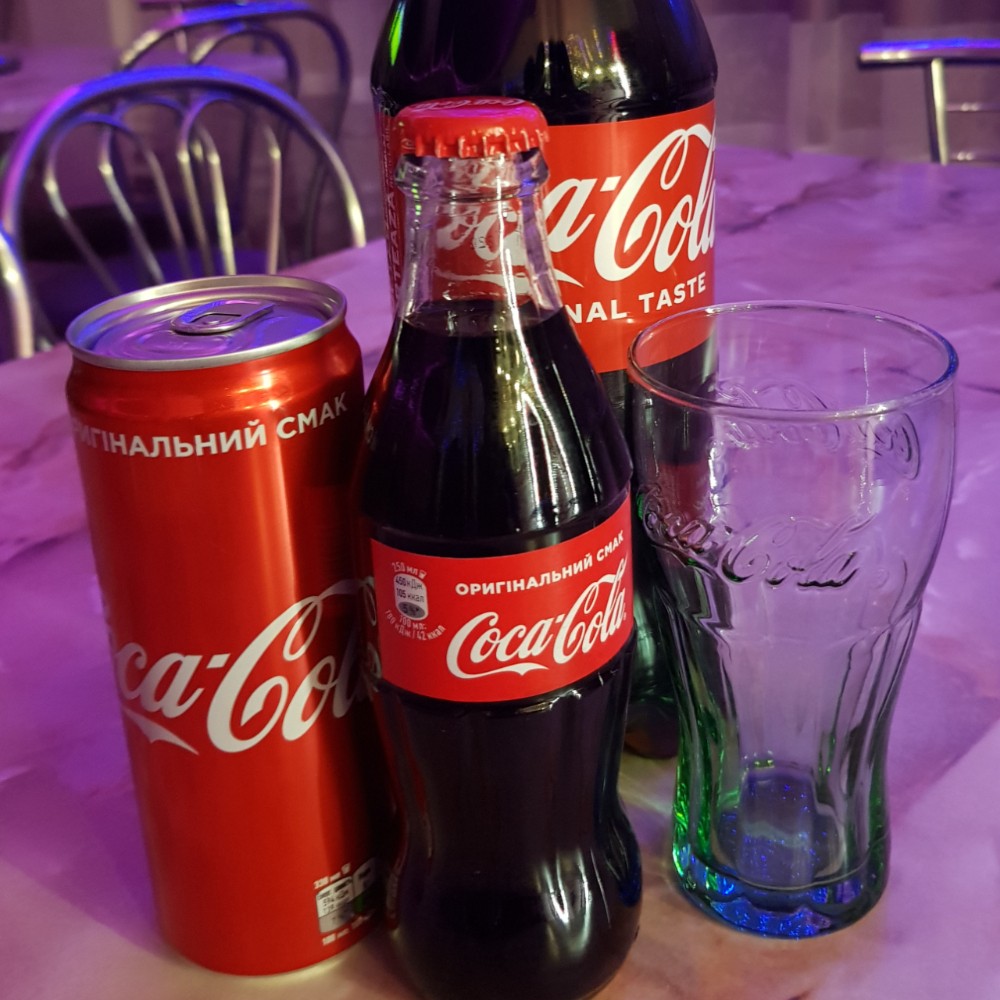CocaCola в асортименті