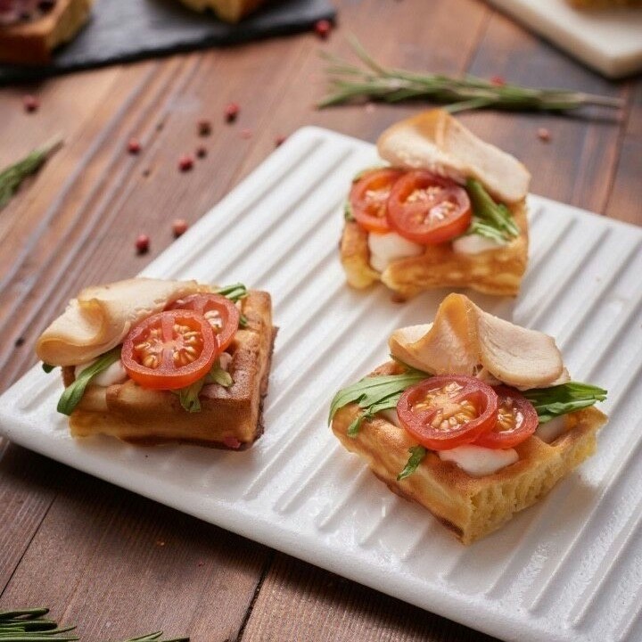Бельгійська брускетта з веганським